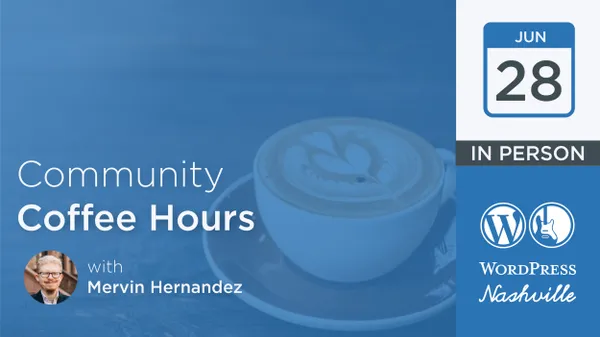 June 28 - Coffee hours banner